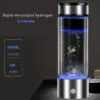 YenvQee Healthy Cheap Price Glass Stainless Steel Quiet Rechargeable Electrolysis H2 Japan Hydrogen Water Generator