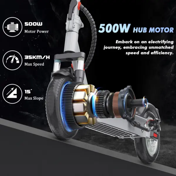 Best Selling US Warehouse Drop Shipping IENYRID M1 35km/h 12.5Ah 500w 10Inch Tire Electric Scooter Adult