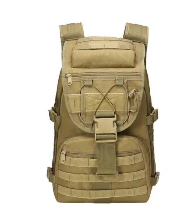 Large Assault Pack Molle Bug Out Bag Water-proof Solid 35L Assault Pack Molle Bug Out Bag Hiking Bag Backpack