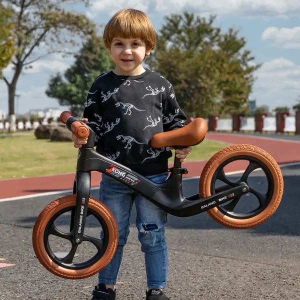 Nylon Frame Mini Bikes for Kids 2-8 Years Old Children Balance Training No Pedal Bicycle