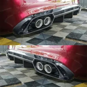 Giulia Carbon Fiber Rear Spoiler Diffuser for Alfa Romeo 2017-2021