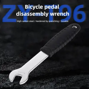 High Quality Bike Accessories Bicycle Pedal Wrench 15mm Bicycle Spanner Bike Pedal Removal Tool for Bike Repair Maintenance