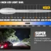 Aluminium Off-Road Light Bar with CE Approval for On-Road & Off-Road Driving Factory Model Universal Vertical Park Light 12V24V