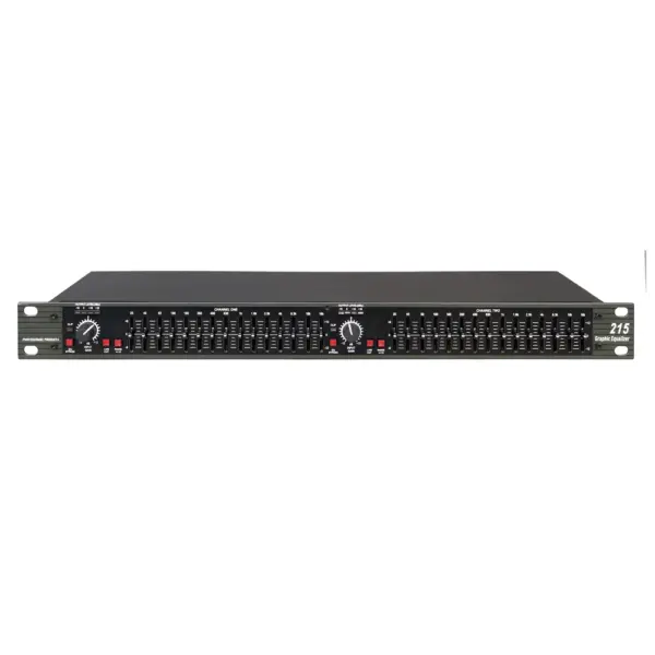 GAX-215 Professional Audio Equalizer Dual 15 Band Graphic Equalizer Power Equalizer Dj Equipment Professional Sound Equipment