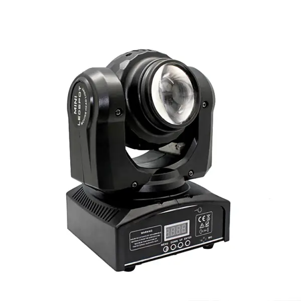 U`King 50w Double Side 1+1 LEDs Shaking Head Stage Light DMX Sound Active Control Led Dj Light Equipment