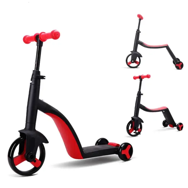 Children Scooter Tricycle Baby Balance Bike Ride on Toys 3 in 1 Kids Scooter Kids