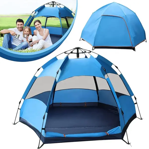 Factory Wholesale Outdoors Camping Tent, Waterproof Family Tent for Camping, Traveling, Backpacking, Hiking