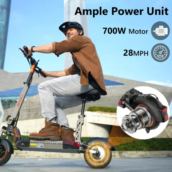 US Warehouse High Quality Original VIPCOO VS1 13ah/48v for Adult 2-wheel 10 Inch 700W Foldable Electric Scooter