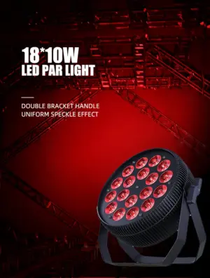 18x10 Mini Stage Lighting Equipment Price 64 Effect Dmx for Club Ktv Disco Dj Party Wash Par Can Lighting