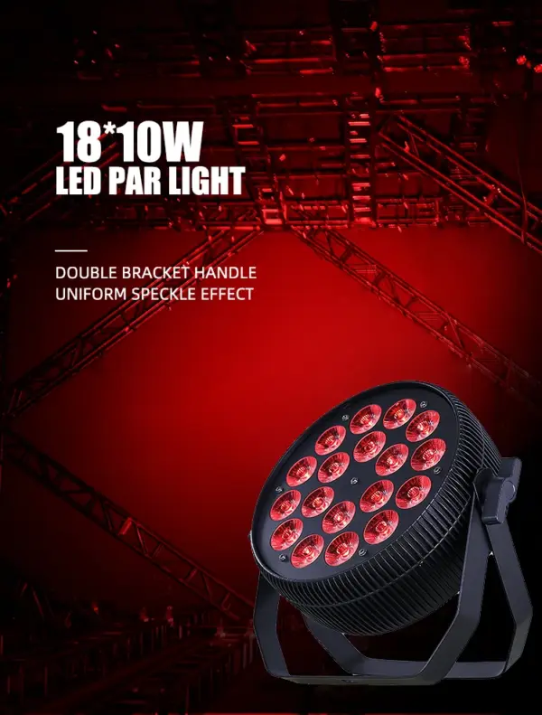 18x10 Mini Stage Lighting Equipment Price 64 Effect Dmx for Club Ktv Disco Dj Party Wash Par Can Lighting