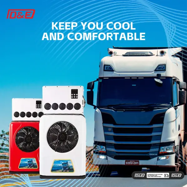 DC Powered Air Conditioner AC Unit Vehicle Rooftop Air Conditioner  Electric 12V 24V Air Conditioner for Truck