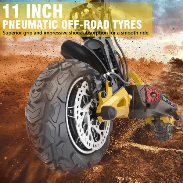 Fast Delivery Time IENYRID ES60 11-inch 48V/23Ah 1200W*2 Off-Road Electric Scooter for Adults UK/EU/US Stock