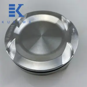 KUSIMA 8x Pistons with Ring Kit STD for  Mahle 89mm for BMW M5 M6 X5 X6 M E70 F10 S63B44 4.4T Forged Piston Customized