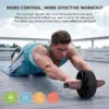 2022 New Ab Roller No Noise Abdominal Wheel Ab Roller Stretch Trainer for Arm Waist Leg Exercise Gym Fitness Equipment
