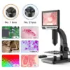 Handheld Microscope Camera Industrial 7 Inch LCD Digital Laboratory Microscope for PCB Inspection
