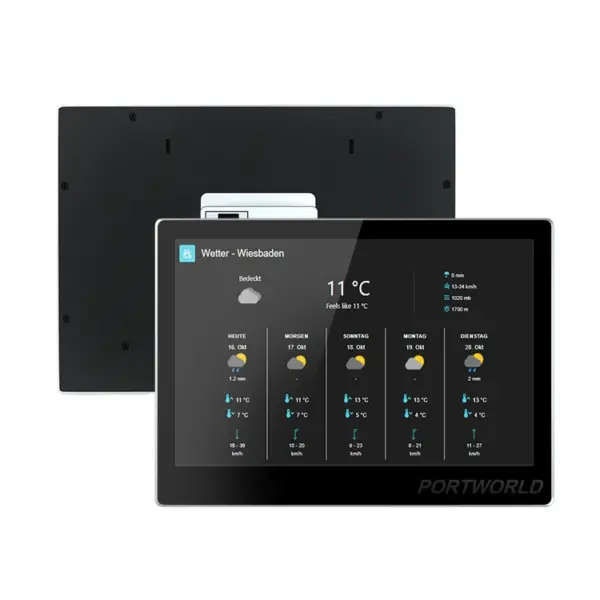 2023 YC-SM10P Home Automation 10 Inch Landscape Central Control Panel