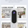 Tuya Wireless IP Home Security CCTV Camera Indoor IR Night Vision Monitor Baby Monitor Camcorders Face Recognition Wifi