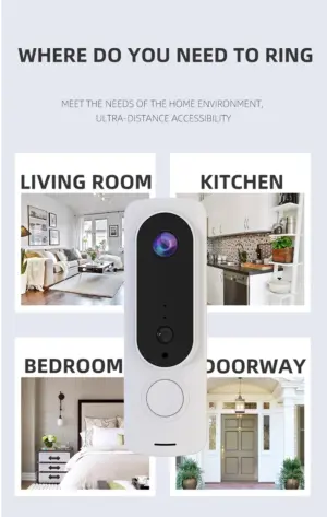 Tuya Wireless IP Home Security CCTV Camera Indoor IR Night Vision Monitor Baby Monitor Camcorders Face Recognition Wifi