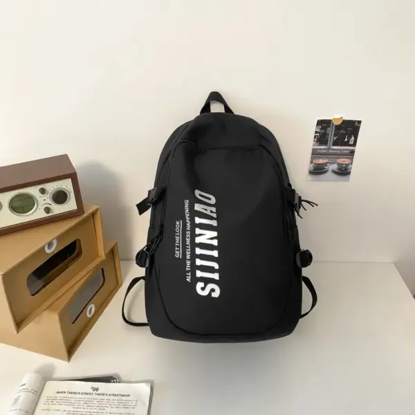 3681  Backpack Simple Versatile Large Capacity Travel Backpack Schoolgirl's School Bag