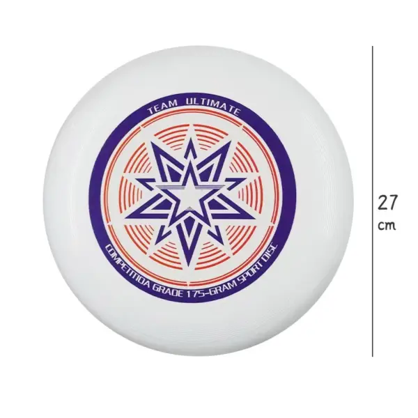 Professional 175 g Ultimate Frisbee Glow in Dark Durable PP/PE Soft Frisbee  Flying Disc Ultimate Frisbeed Can Be Custom Pattern
