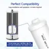 Outdoor Camping Stainless Steel Drinking Water Purifier Home Countertop Gravity Activated Carbon Water Filter