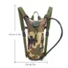 2023 New Set Water Hydration Backpack Durable Handiness Tactical Hydration Backpack for Climbing
