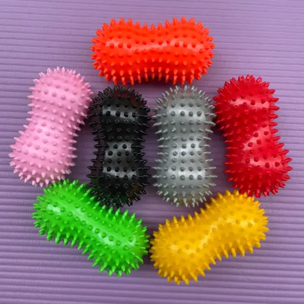 ECO-friendly PVC Fitness Muscle Therapy Massage Ball for Body Leg Arm Hand Waist Low MOQ Yoga Ball