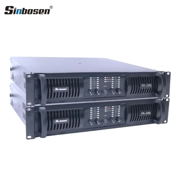 Power Amplifier  DS-10Q Sound Equipment/amplifiers/speaker Suitable for Dual 15-inch Line Array Speaker Amplifiers
