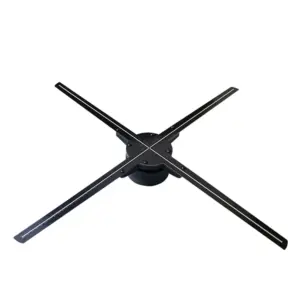 Most Popular Products Christmas Decorating LED Display Fan 3D Hologram Projector