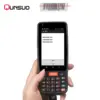 Android Handheld Mobile Phone 4G Bluetooth Wifi 1d 2d Barcode Scanner With Display