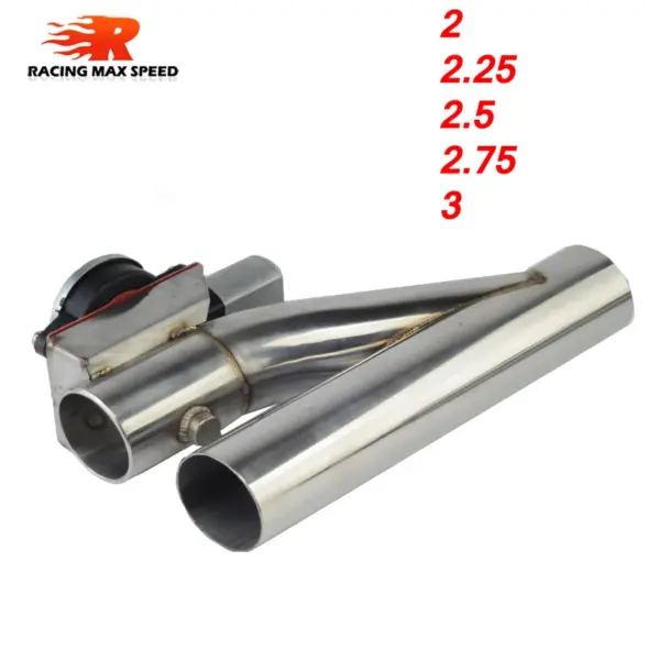 Universal Stainless Steel 2,2.25,2.5,2.75,3 " Dump Valve Electric Exhaust Cutout Cut Out with Wireless Remote YYR