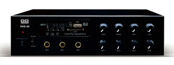 QQCHINAPA Sound Equipment Amplifiers 1.5u DC and AC12V  Car Mix Amplifier with Blue Tooth  FM ,USB 5.1 Amplifier
