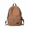 Vintage Mochilas De Cuero Travelling Backpack Anti-theft Usb Charger Casual Washed Mens Canvas Backpack