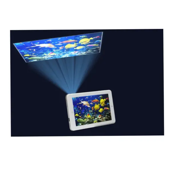 8 Inches 2 +32GB Projector Tablet PC With Clear Image 800*1280  Wifi GPS Big Battery Tablet Projector With Holder