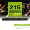 GAX-215 Professional Audio Equalizer Dual 15 Band Graphic Equalizer Power Equalizer Dj Equipment Professional Sound Equipment