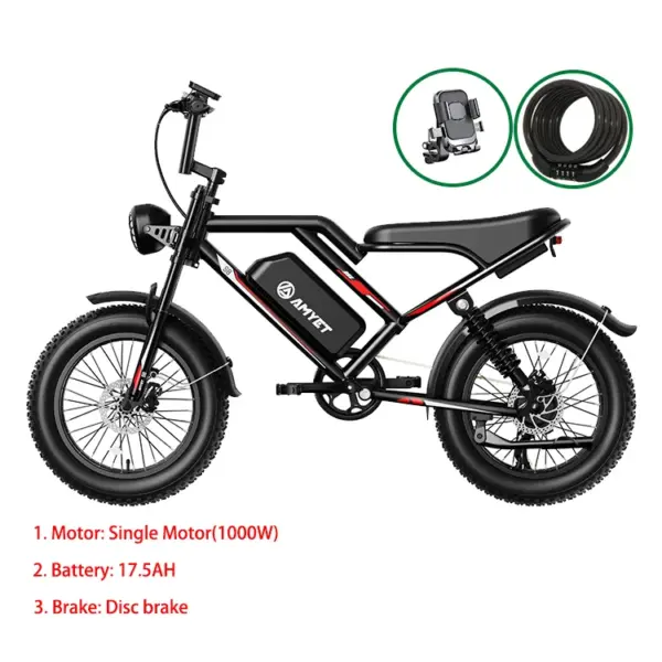 2000W 1000W 50KMH Long Range Electric Bicycle Factory Dual Single Rear Hub Motor Down Tube Battery Popular in US EU for DIY