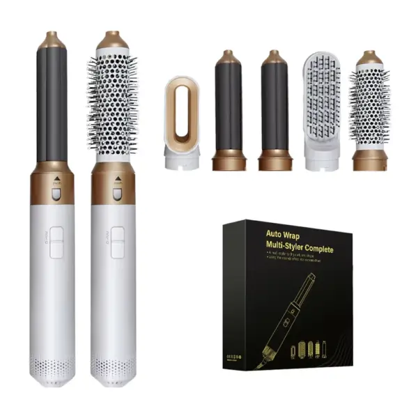 IFINE Beauty Professional 1000W Hair Styler 5-in-1 Multi-functions Hair Dryer Blower Hair Straightener Curling Styling Tools Set