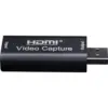 NEW Mini 4K Video Capture Card 1080P 60fps HDTV to USB Game Recording Box for PS4 Game DVD Camcorder Recording Live Streaming