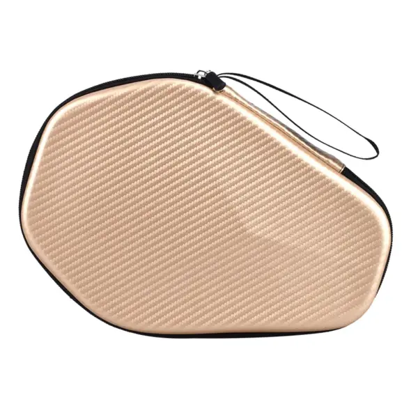 Hexagonal Hard Shell Table Tennis Racket Bag Gold/Silver/Carbon Table Tennis Racket Bag Ping Pong Paddle Bag Welcome OEM