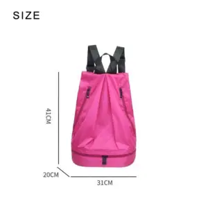 Wholesale Dry and Wet Separation Fashion Leisure Fitness Swimming Bag Sports Gym  Backpack