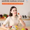 Fruit and Vegetable Washing Machine Fruit Cleaner Device Fruit Purifier for with OH-ion Purification Technology for Cleaning