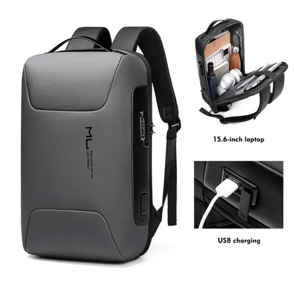 New Bag Laptop Usb Charging Men College School Waterproof Bagpack Backpack Bag Backpacks for Men
