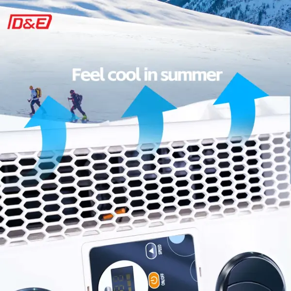 DC Powered Air Conditioner AC Unit Vehicle Rooftop Air Conditioner  Electric 12V 24V Air Conditioner for Truck