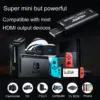 NEW Mini 4K Video Capture Card 1080P 60fps HDTV to USB Game Recording Box for PS4 Game DVD Camcorder Recording Live Streaming