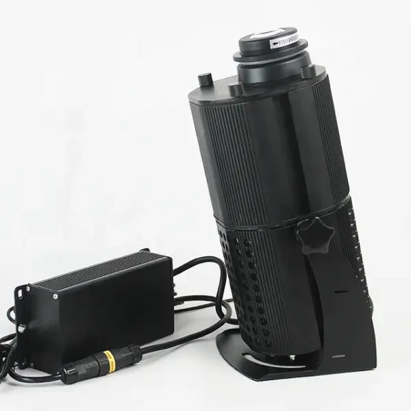 40w logo Projector  Lamp Waterproof Gobo Light Outdoor 4-8 Image Rotating Outdoor Professional Advertising  Korea kc Certificat