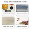 Electric Warming Tray with Adjustable Temperature Foldable Food Warmer Fast Heating Food Warmer Hot Plate Placemat Silicone