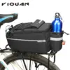 B-SOUL Large Capacity Waterproof Bicycle Bag Back Seat  Mountain Cycling Bike Pannier Bag for Travel