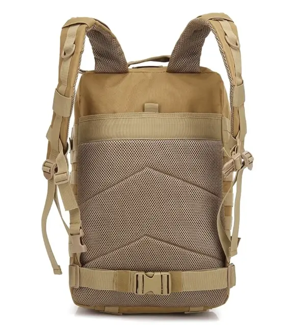 Low MOQ 900D Oxford  Tactical Backpack 45L Molle Pouch Assault Pack Camping Tactical Backpack  Bag OEM Hiking Backpack
