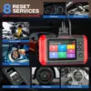 Kingbolen S600 OBD2 Scanner Automotive Diagnostic Machine Lifetime Free Update Car Engine 4 Systems Scan With 8 Resets
