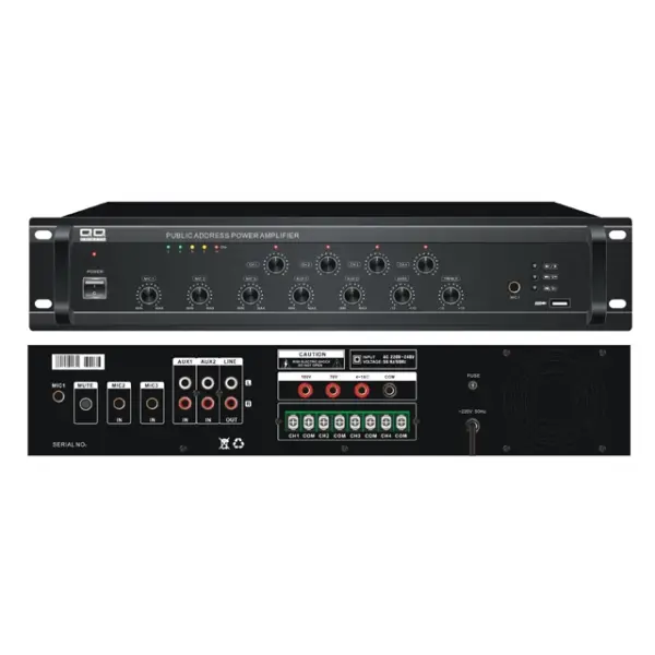 QQCHINAPA Cost Price 60-1000watts Public Address  System Mixer Amplifier Power Audio  Mixer Amplifier Sound Equipment Amplifier